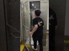 HEPA 공기 필터 시스템과 맞춤형 스테인레스 스틸 청정실 공기 샤워