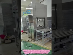 PLC 제어 시스템 자동 롤 컨베이어 라인을 가진 공기 샤워 패스 박스
