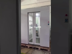 에너지 절약 380V 공기 샤워 터널 LED 조명 및 UV 램프 PLC 제어