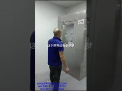 제약 산업용 클래스 100 클린룸 에어 샤워 (스테인리스 스틸 노즐 포함)