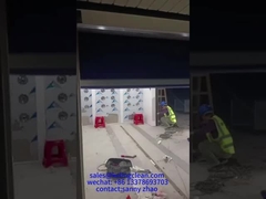 산업용 가공용 빠른 롤링 도어 공기 샤워기