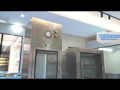 스테인리스 스틸 핸들 클린룸 패스 박스 - 청결하고 안전한 생산 환경 유지