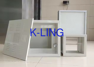 파우더 코팅 철 프레임 낮은 전력 소모와 함께 고 효율 필터 상자