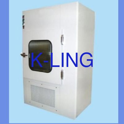 조절 가능한 에어 샤워 시간 클린룸 패스 박스 50L 용량 제어 환경 맞춤형