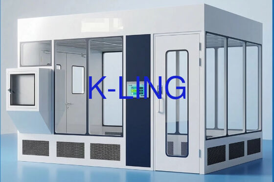 ISO5/ISO6/ISO7/ISO8 인증, HEPA 필터 및 사전 필터 및 항공우주 제조용 PVC 반 정적 바닥