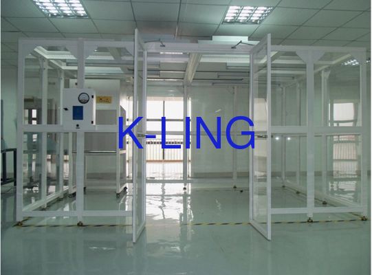 통합 LED 조명 ISO5 ISO6 ISO7 ISO8 정화 순위 및 PVC 바닥 재료