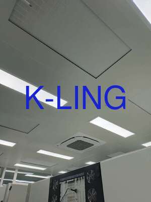 빠른 조립 및 분해 가능한 소프트월 클린룸, 헤파 필터(99.99%@0.3um) 및 분체 도장 강철 모듈식 클린룸