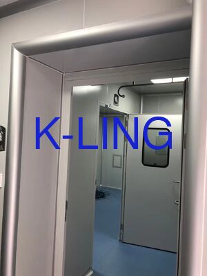 Class 1000/ISO5/ISO6/ISO7 표준에 맞는 65DB 이하의 소음 수준과 300Lux 이상의 정화 조명을 갖춘 모듈형 클린룸