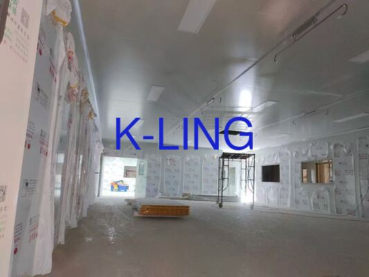 Modular Cleanroom with More Than 350 Lux Lighting Intensity and Relocatable And Reconfigurable Features for High Reusability