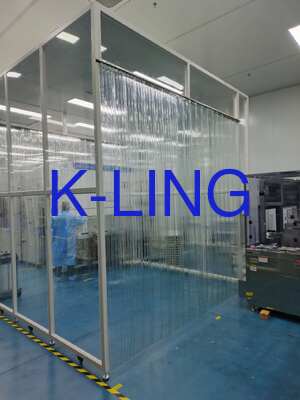 HEPA/ULPA 필터 99.995% @ 0.3μm, 팬 필터 유닛 1175x1175x350mm 및 ISO7 분류와 함께 모듈형 청정실