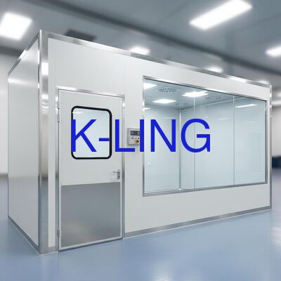HEPA/ULPA 필터 99.995% @ 0.3μm, 팬 필터 유닛 1175x1175x350mm 및 ISO7 분류와 함께 모듈형 청정실