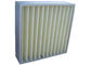 산업적 소형  공기 정화 필터  / 상업적 HVAC 깊이인 주름 공기 정화 필터