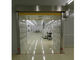 PVC 스크롤 문과 1.2 밀리미터 스테인레스 강 SUS304/ 201 에어샤워 터널