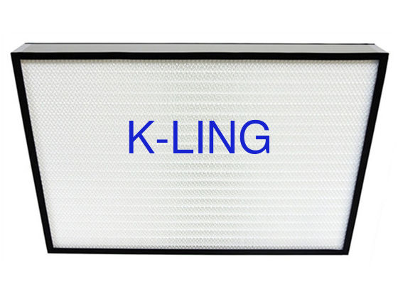 분리대 ISO 인증 없는 돌출성형 알루미늄 프레임 작은 주름 헤파필터