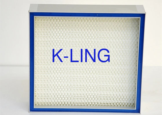 클린 룸 설비를 위한 주문 제작된 Ｌ 유형면 겔 실 HEPA 울파 필터