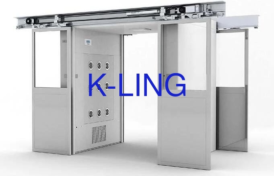 IP54는 마이크로 전자 공학 제어판과 산업적 고청정실 에어샤워 터널을 평가했습니다