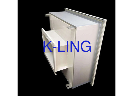 오피스 HEPA 필터 박스는 DOP 테스트 포트와 함께 표준 노이즈 레벨 ≤ 50dB를 충족합니다.