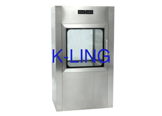 닦은 표면과 액세서리 키와 함께 사용자 정의 청정실 패스 박스