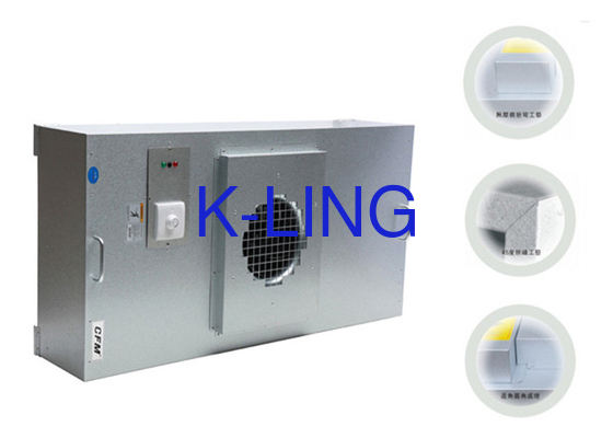 화이트 클린룸 FFU 200 CFM 최적의 공기 순환을 위한 공기 흐름