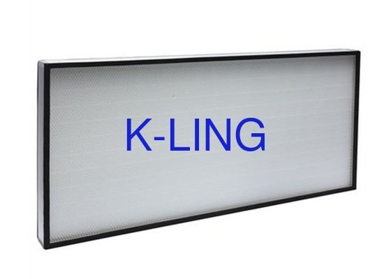 알루미늄 합금 프레임과 뜨거운 녹음 접착제로 ULPA 유리 섬유 필터