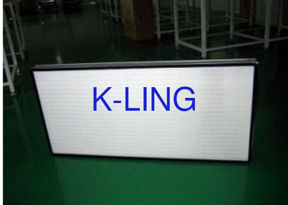 산업용 알루미늄 합금 프레임 ULPA / HEPA 공기 필터 사용자 정의 크기