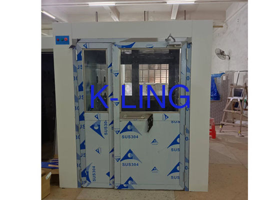 LED 라이트 인터클로크 시스템 및 HEPA 필터와 맞춤형 공기 샤워 터널