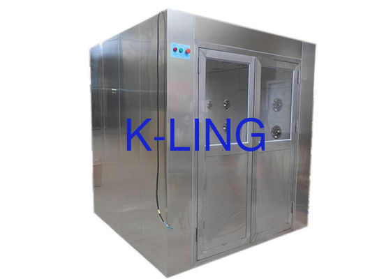 1 - 2 사람을 위한 지적인 종류 100 청정실 공기 샤워 장비