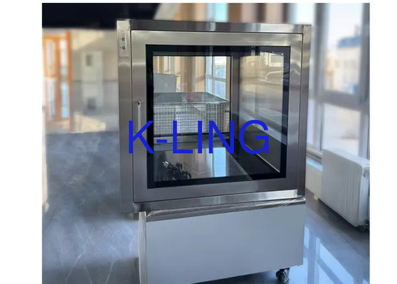 높은 부하 용량을 가진 내구성 스테인레스 스틸 패스 박스