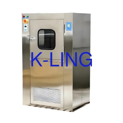PLC 제어 공기 샤워 패스 박스 백색 제어 환경에 맞춤형 크기