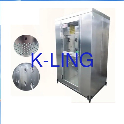 99.99%의 헤파 필터 효율을 가진 청정실 공기 샤워기