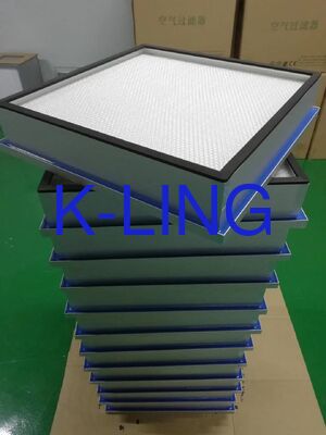 Mini-Pleated HEPA Filter with Initial Resistance Less Than 200 Pa and 1175x575x69mm Size for Commercial Applications