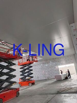 65DB 미만의 소음 수준, 이중 진공 유기 유리창이 있는 소프트월 클린룸 (하드월 클린룸이라고도 함)