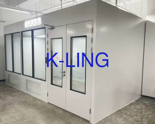 HEPA/ULPA 필터, 350 럭스 조명, 제어 환경의 50mm 두께를 갖춘 모듈형 청정실