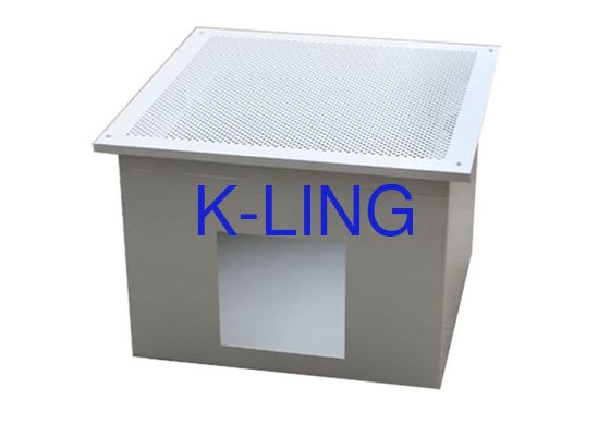 에어 서플라이 신선한 분말 전자 공장을 위한 입히는 강철 HEPA 여과기 상자