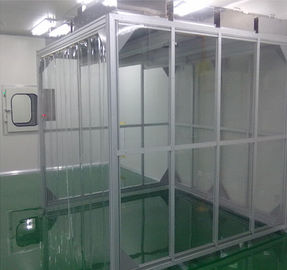 전자 제품을 위한 ISO 5-9 디자인 Softwall 청정실 주문을 받아서 만들어진 크기