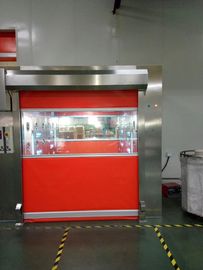 청정실 1000kgs 수용량을 위한 빠른 셔터 회전 문 공기 샤워 갱도