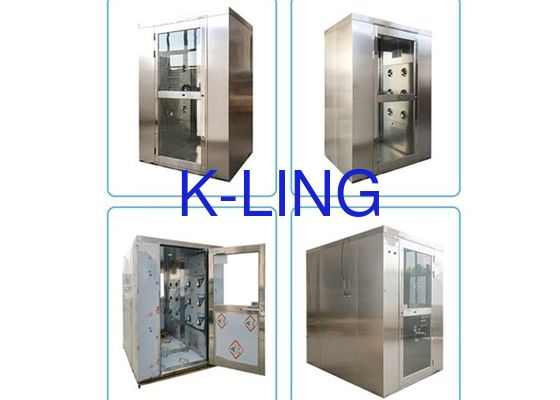 연결 양쪽 여닫이 SUS201 고청정실 에어샤워