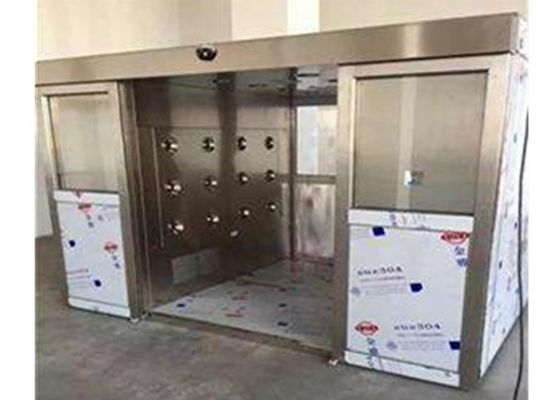 자동차 미서기 에어샤워 터널 PLC 통제