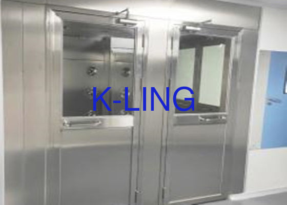 제어된 주문 제작된 유형 사람들 에어샤워 터널 PLC와 터치 스크린